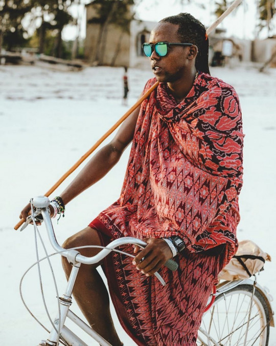 Riding by the Beach